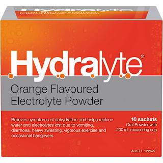 Hydralyte Electrolyte Powder Orange