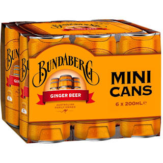 Bundaberg Ginger Beer Mini Can