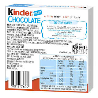 Kinder Chocolate Little Ones