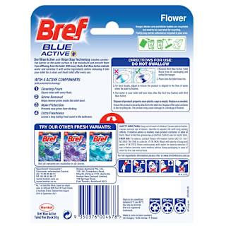 Bref Blue Active Flower Toilet Cleaner