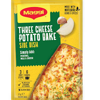 Maggi Three Cheese Potato Bake