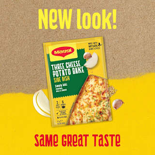 Maggi Three Cheese Potato Bake