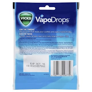 Vicks Vapodrops Lozenges Peppermint