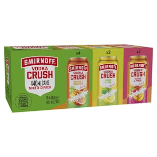 Smirnoff Crush Mix Can 440mL 