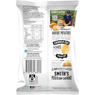 Smith's Single Pack Crinkle Cheese & Onion