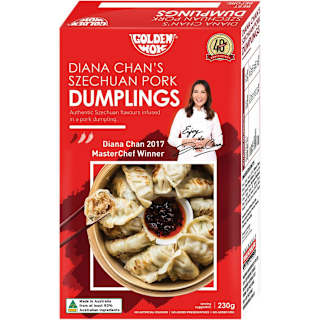 Golden Wok Diana Chan Szechuan Peppered Pork Dumpling