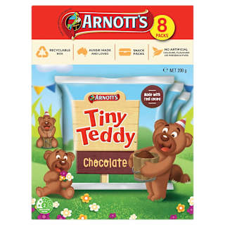 Arnott's Tiny Teddy Biscuits Chocolate