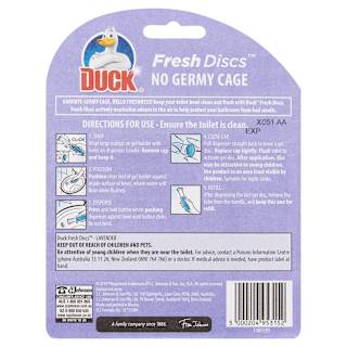 Duck Toilet Fresh Disc Lavender