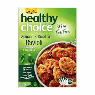 McCain Healthy Choice Spinach Ravioli