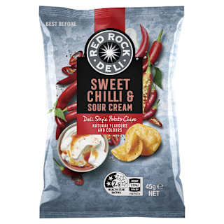 Red Rock Deli Sweet Chilli & Sour Cream Potato Chips