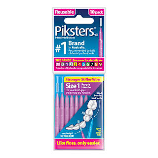 Piksters Interdental Brushes Purple Size 1