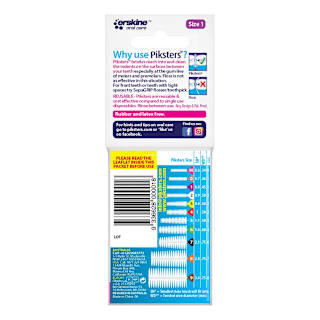 Piksters Interdental Brushes Purple Size 1
