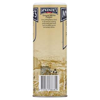 McKenzie's Pepper White Ground