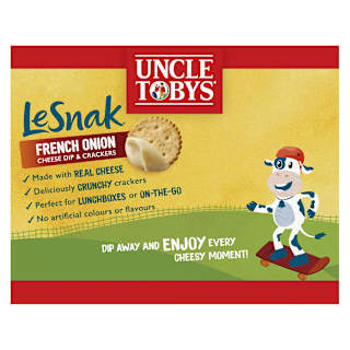 Uncle Tobys Le Snack French Onion