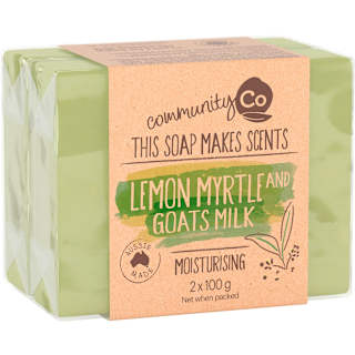 Community Co Goat Milk & Lemon Myrtle Soap