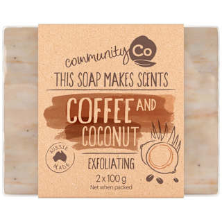 Community Co Coconut & Coffee Soap