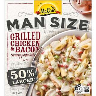 McCain Man Size Chicken Bacon Pasta Bake
