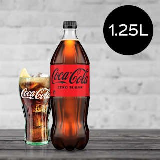 Coca-Cola Zero Sugar Soft Drink Bottle