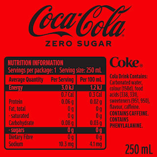 Coca-Cola Zero Sugar Soft Drink Mini Can