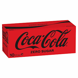 Coca-Cola Zero Sugar Soft Drink Multipack Cans