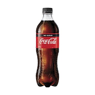 Coca-Cola No Sugar Bottle 600mL