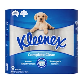 Kleenex Complete Clean Toilet Tissue