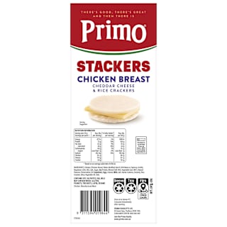 Primo Stackers Chicken Breast With Cheddar Cheese & Crackers
