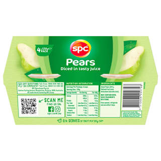 SPC Diced Pears In Juice