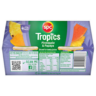 SPC Diced Tropical Fruit Salad In Juice