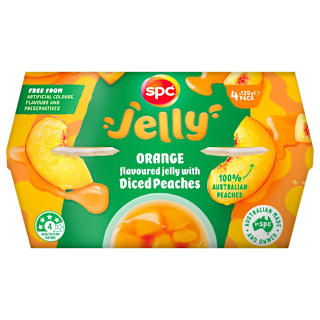 SPC Diced Peaches in Orange Jelly