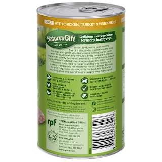 Nature's Gift Loaf Chicken,Turkey & Vegetables Wet Dog Food