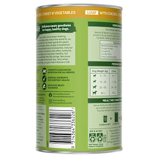 Nature's Gift Loaf Chicken,Turkey & Vegetables Wet Dog Food