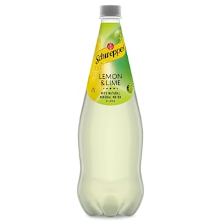 Schweppes Lemon & Lime with Natural Mineral Water