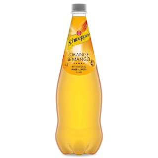 Schweppes Natural Mineral Water Orange & Mango