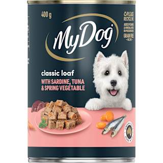My Dog Fish Sardine & Tuna With Spring Vegetables Dog Food Can