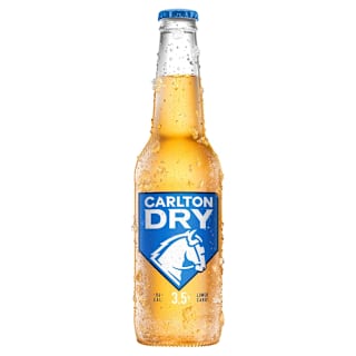 Carlton Dry Mid 3.5% Bottle 330mL
