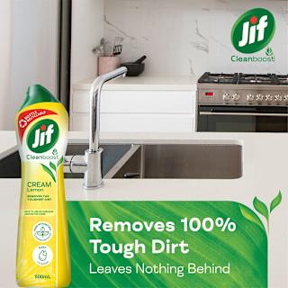 Jif Cream Cleanser With Micro Particles Lemon