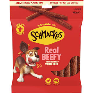 Schmackos Stix Dog Treat Beef