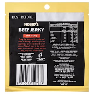 Nobby's Beef Jerky Hot And Spicy