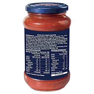 Barilla Pasta Sauce Basilico Tomato Basil