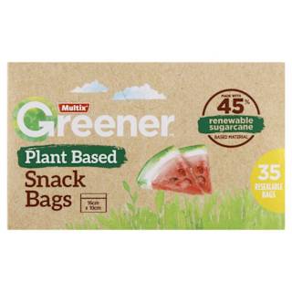 Multix Snack Bag Greener Plant Based