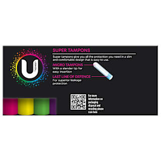 U By Kotex Tampons Super Bulk