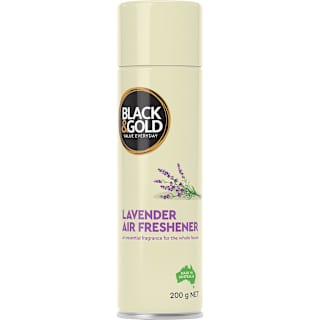 Black & Gold Air Fresh Lavender