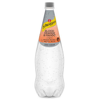 Schweppes Infused Natural Mineral Water With Blood Orange & Mango