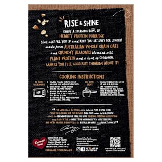 Carman's Protein Rich Porridge Almond Vanilla Cinnamon