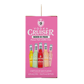 Vodka Cruiser 4.6% Mixed Pack Bottle 275mL