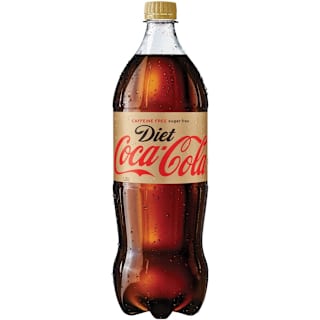 Coca Cola Diet Caffeine Free Bottle