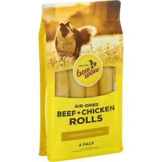 Bow Wow Beef & Chicken Rolls