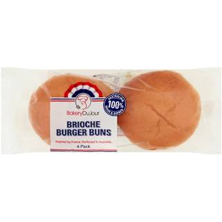 Bakery Du Jour Brioche Burger Buns