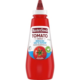 MasterFoods Reduced Salt & Sugar Squeezy Tomato Sauce